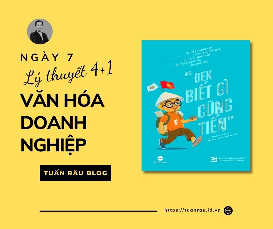 Ngày 7: Cấu trúc theo thuyết 4+1 – Xây dựng văn hóa doanh nghiệp